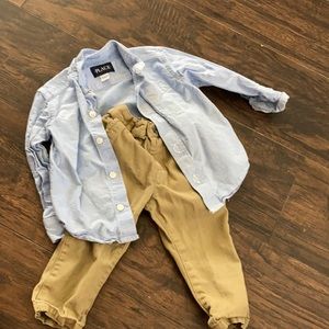 Pants and button up